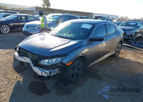 2018 Honda Civic Ex from USA, damaged, VIN SHHFK7H53JU423413